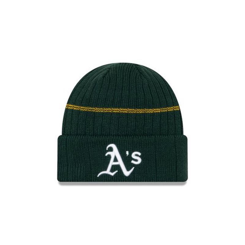 MLB Oakland Athletics Sport Knit (ZUX2921) - Green New Era Beanies